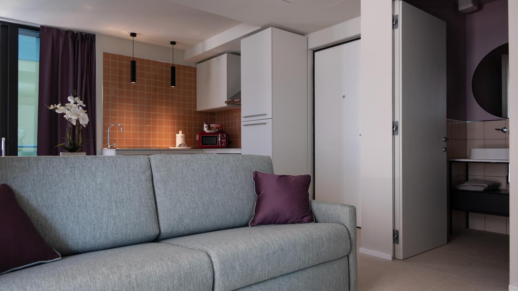 Aparthotel Zefiro Com Design, Large Terrace, Bike, Near Beach And Thermal Grado Exterior foto